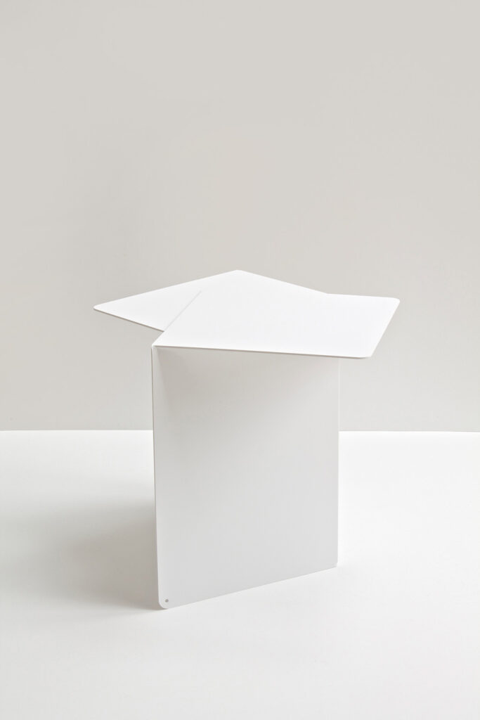 Minimalist side Table Shift designed by Oato