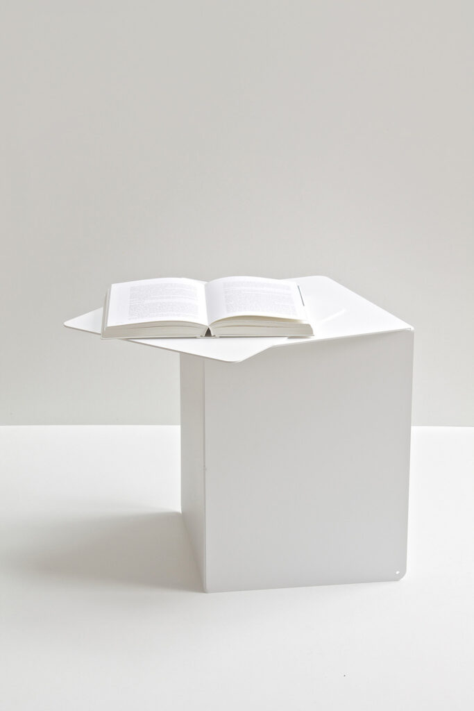 The Shift Side Table by Oato mixes functionality with aesthetics.