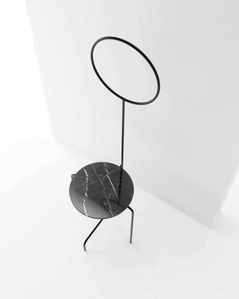 Aesence | Pedro Paulo Venzon Chair Black Marble