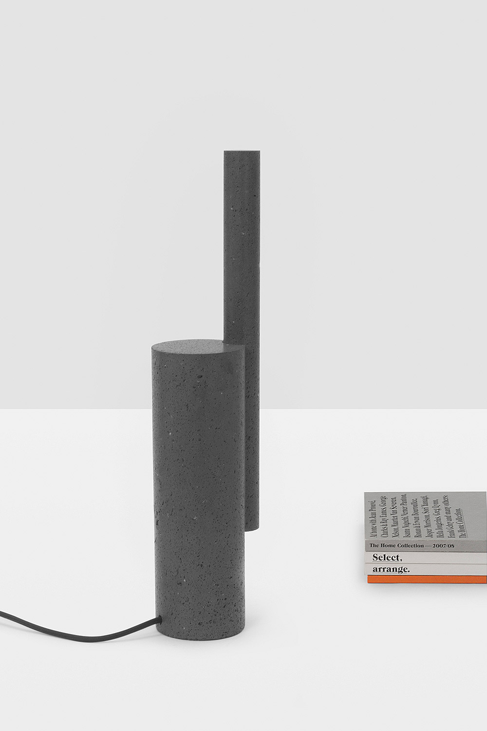 Drill Lamps by LeviSarha - Minimalist Table Lamp made of basalt, a volcanic stone | Aesence