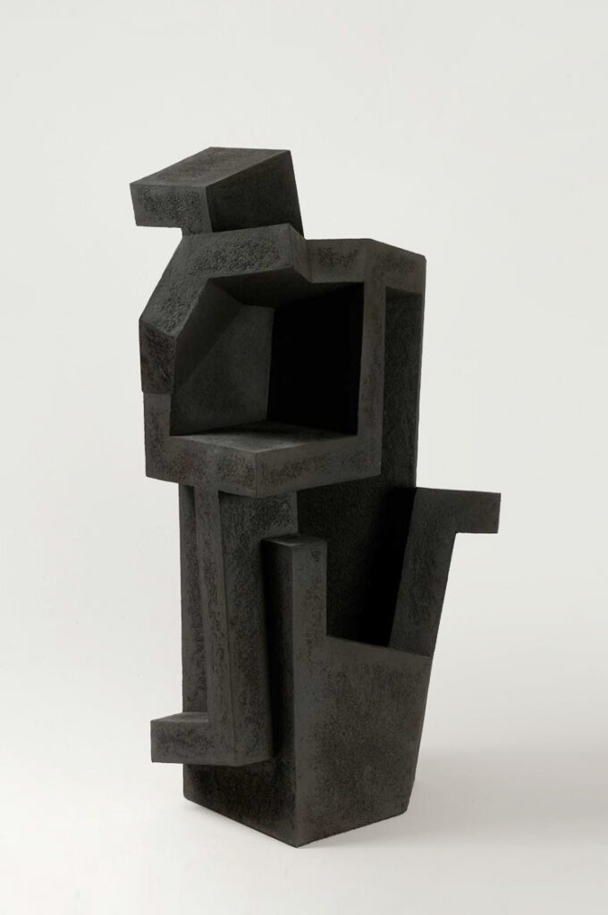 Enric Mestre, Architecture Enigmatic, 39 x 76 x 46 cm, Pigmented stoneware with calcined clay, 2008