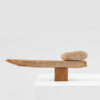 Fernanda Gomes, Untitled, 2019, Driftwood, wood, stone © The artist, Image Courtesy Peter Freeman, Photo by Nicholas Knight