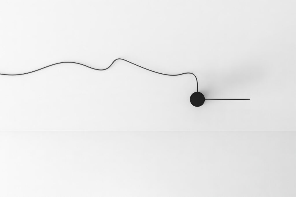 Minimalist Lamp 'Tension' by Hayden Martis