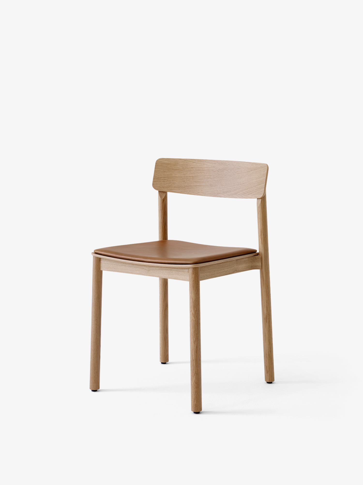Oak Betty Chair by Thau & Kallio with upholstered seating | Aesence