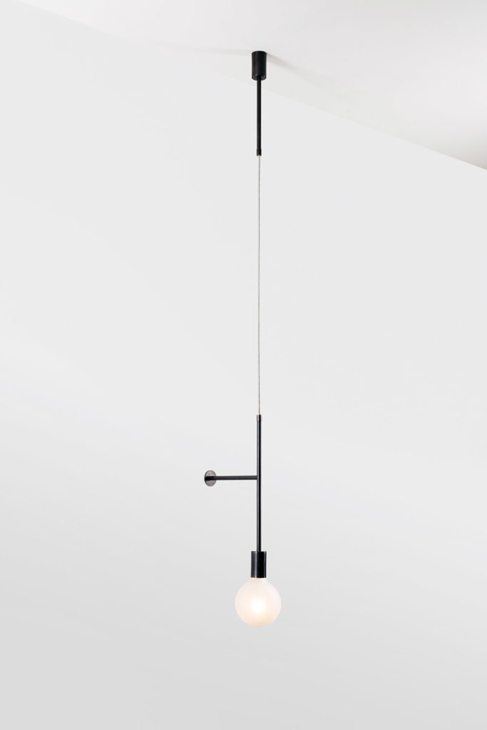 Minimalist pendant lamp by Volker Haug