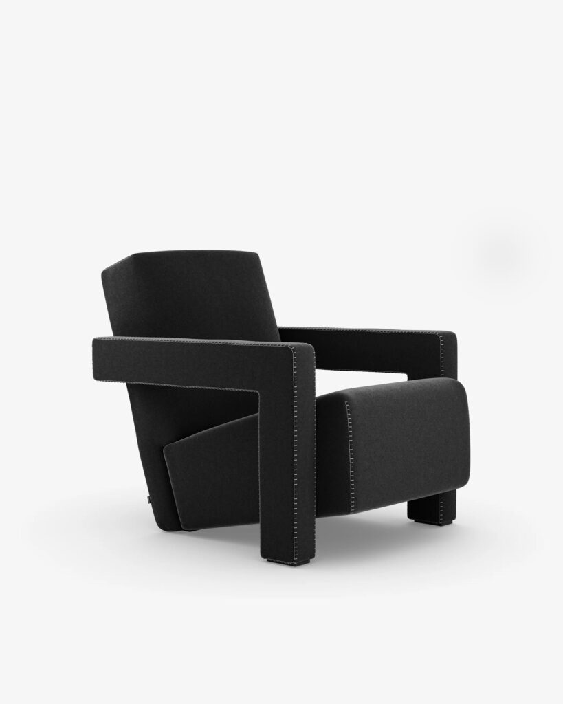 Gerrit Rietveld, Utrecht Armchair, 1935 © Image Courtesy Rietveld Originals