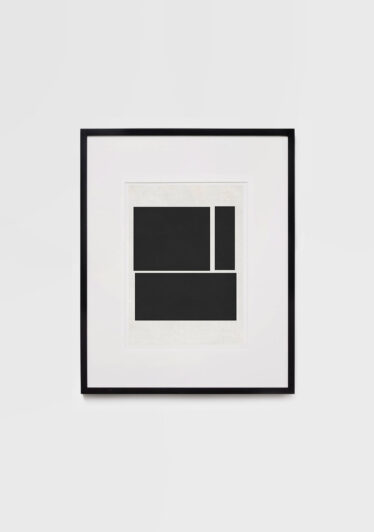 Minimalist Art in a black frame | Aesence