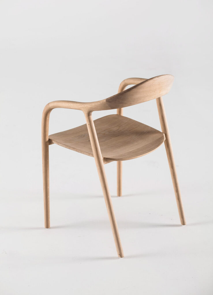 Minimalist Chair Design "Neva" by Regular Company