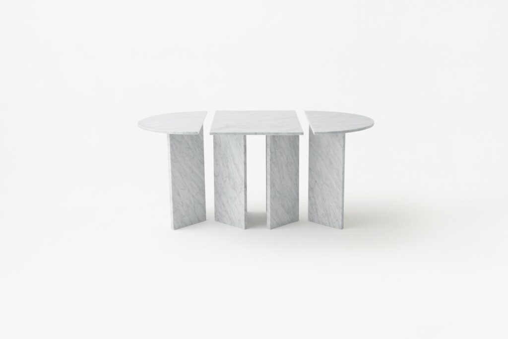 Minimalist Design 'Split' by Nendo for Marsotto edizioni