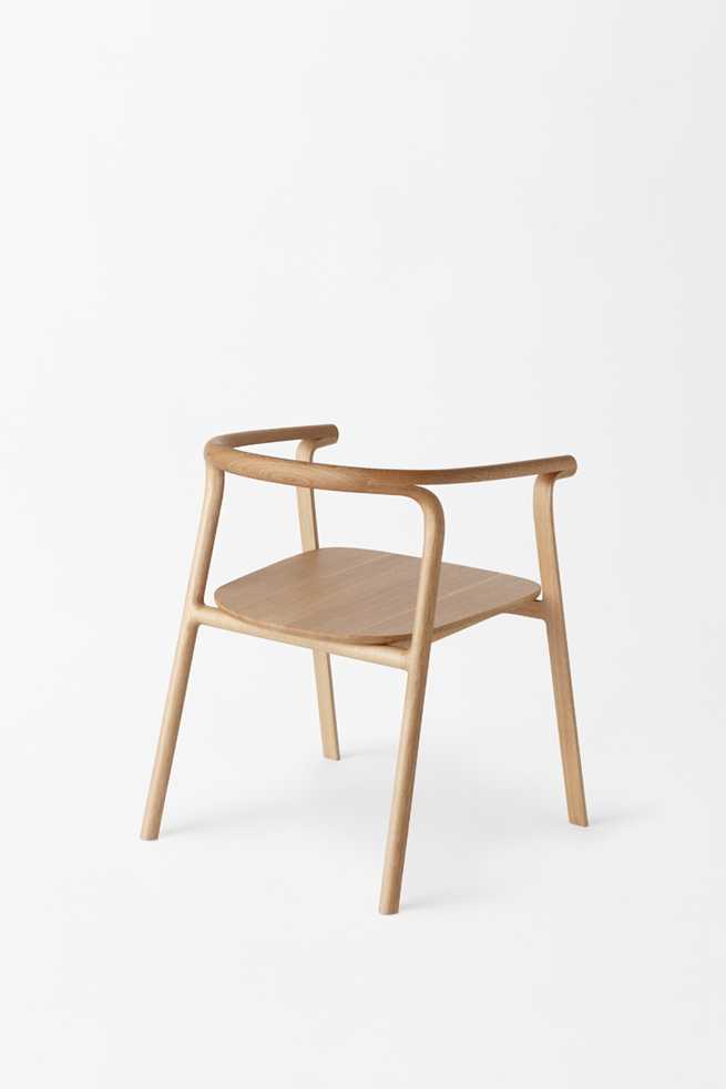 Nendo designed the minimalist Armchair 
