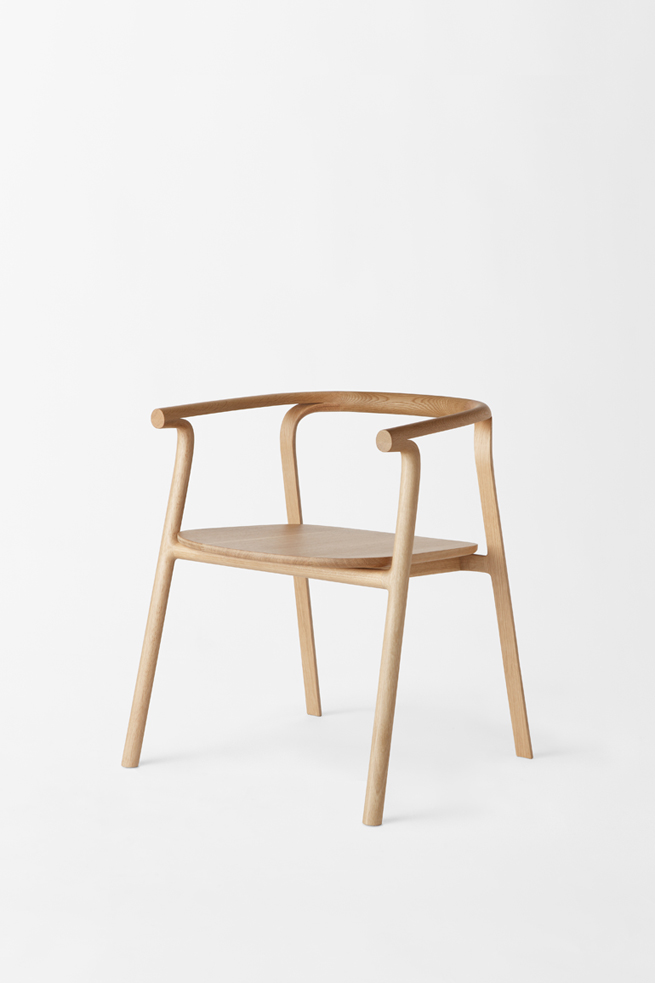Nendo designed the minimalist Armchair