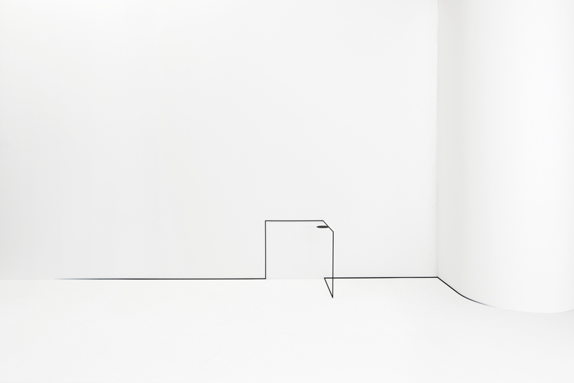 Minimalist Border Table by nendo