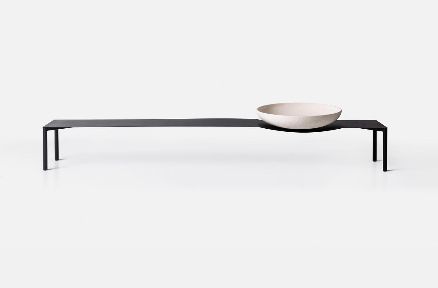 Minimalist photography of the Bowl Coffee Table