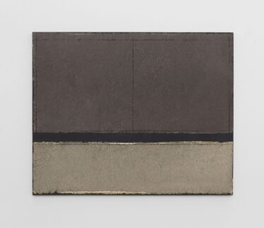 Chung Chang-Sup, Meditation 91010, 1991, Tak fiber on canvas, 130 x 162 cm © Photography by Perrotin