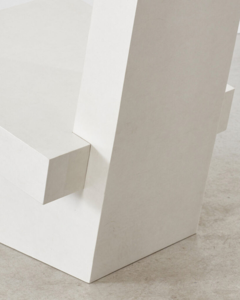 Minimalist Art & Design: Paper Lounge Chair by David Horan and Béton Brut