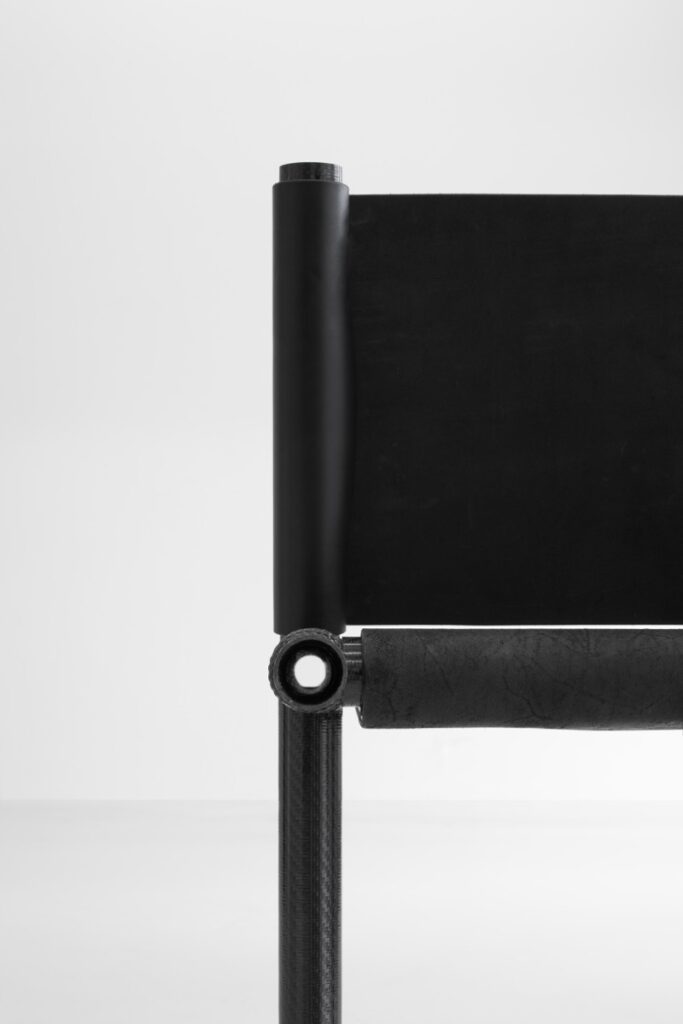 Carbon Tube Chair by Jonathan Muecke