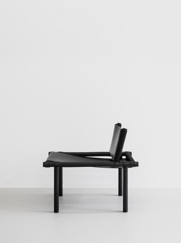 Carbon Tube Chair by Jonathan Muecke