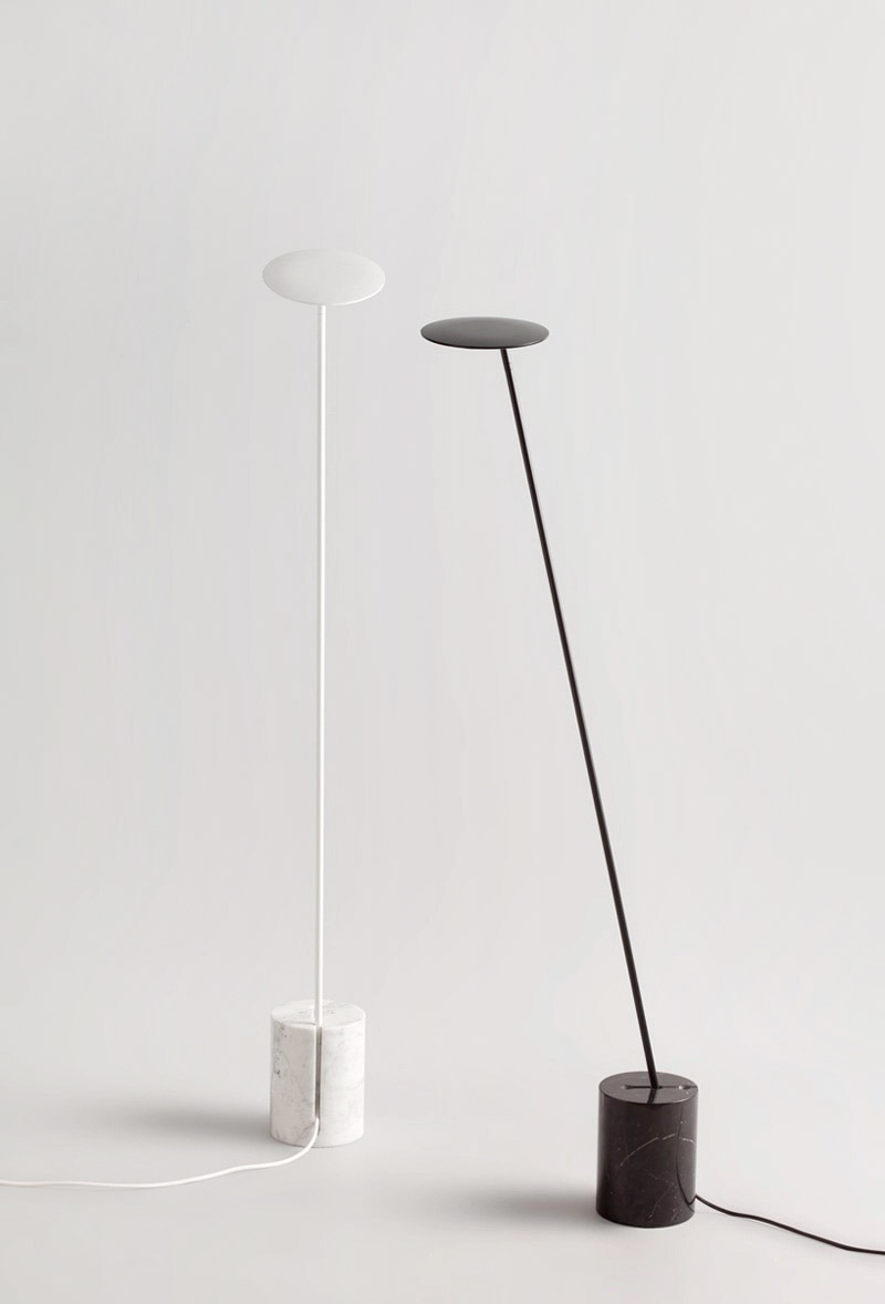 Minimalist Floor Lamp Circles by Kutarq