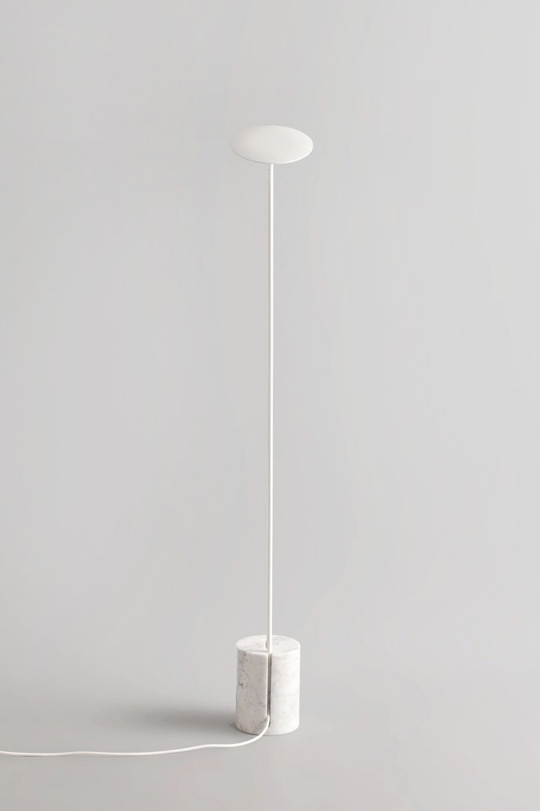 Minimalist Floor Lamp Circles by Kutarq