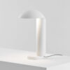 White Minimalist Table Lamp "Abyss" by FROM LIGHTING