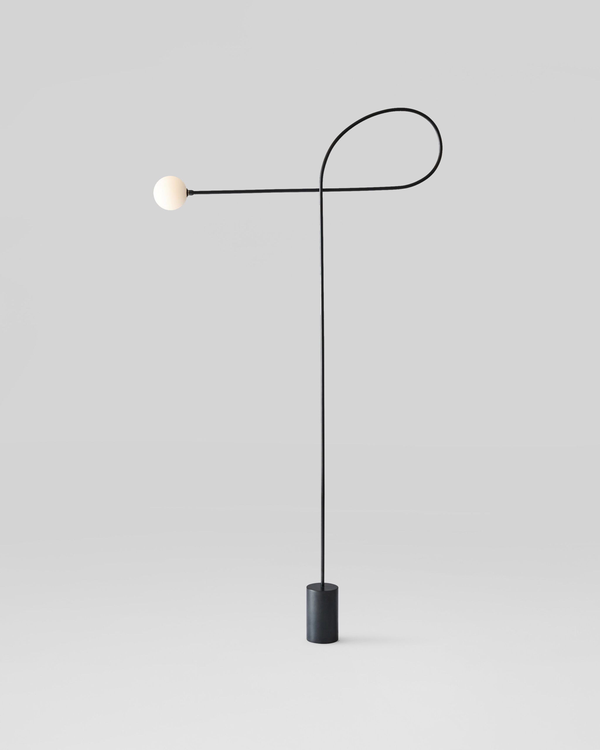 Minimalist Bow Floor Lamp by Estudio Persona | Aesence