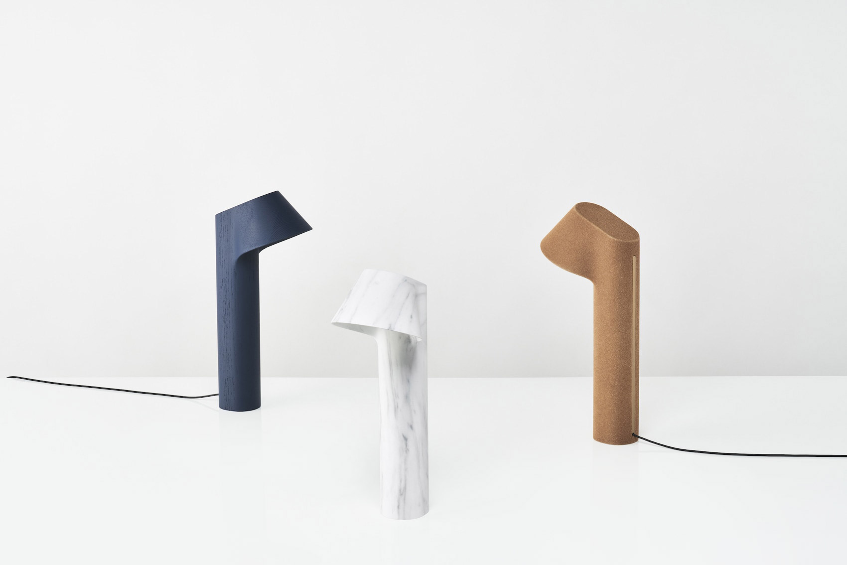 Minimalist Table Lamp Geometria Light by Shinya Yoshida﻿ | Aesence