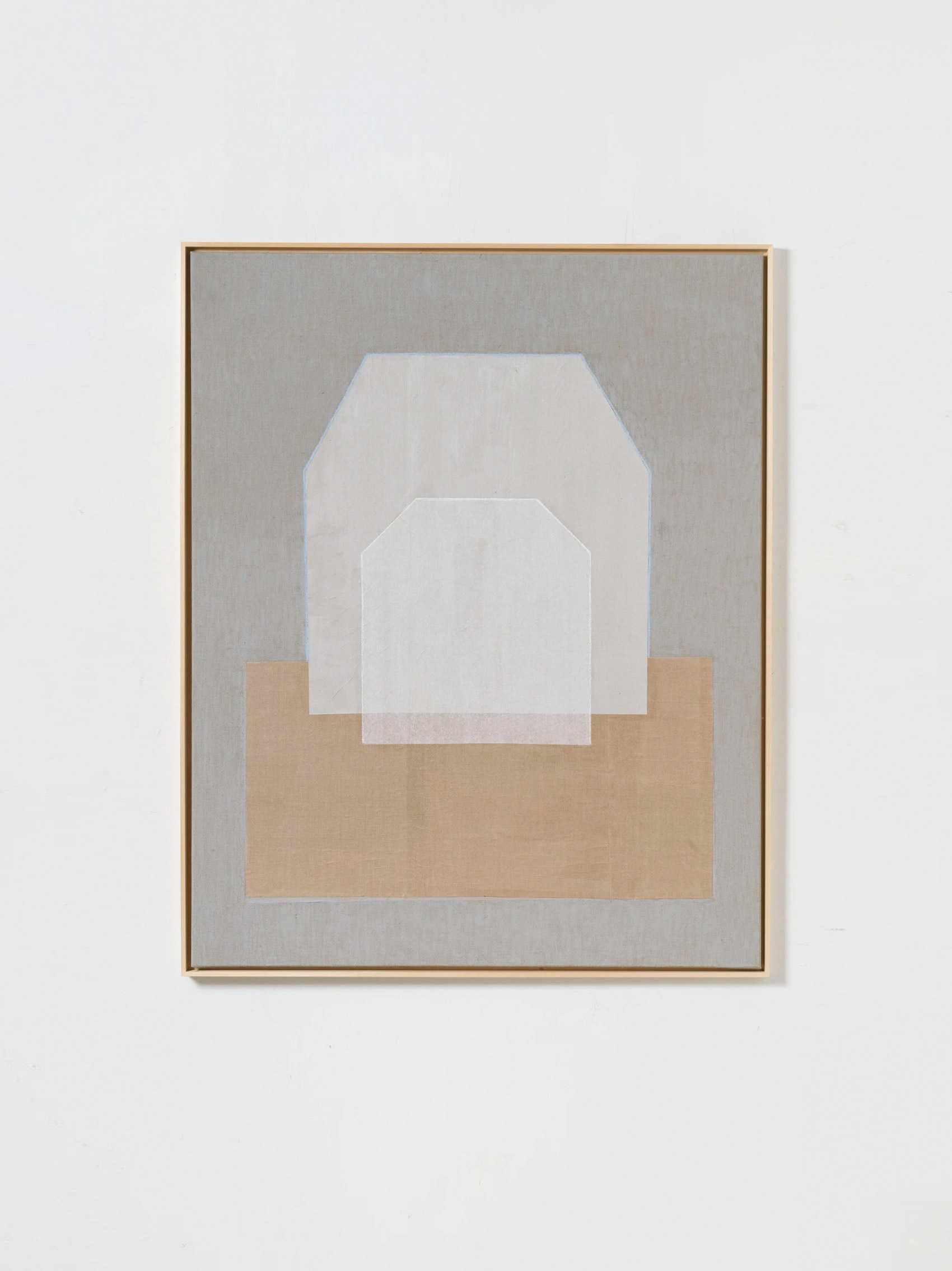 Kim Bartelt, Still, 2023, paper and pastel on linen, 150cm x 120cm © Image Courtesy Cadogan Gallery