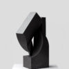 Black Minimalist Abstract Sculpture