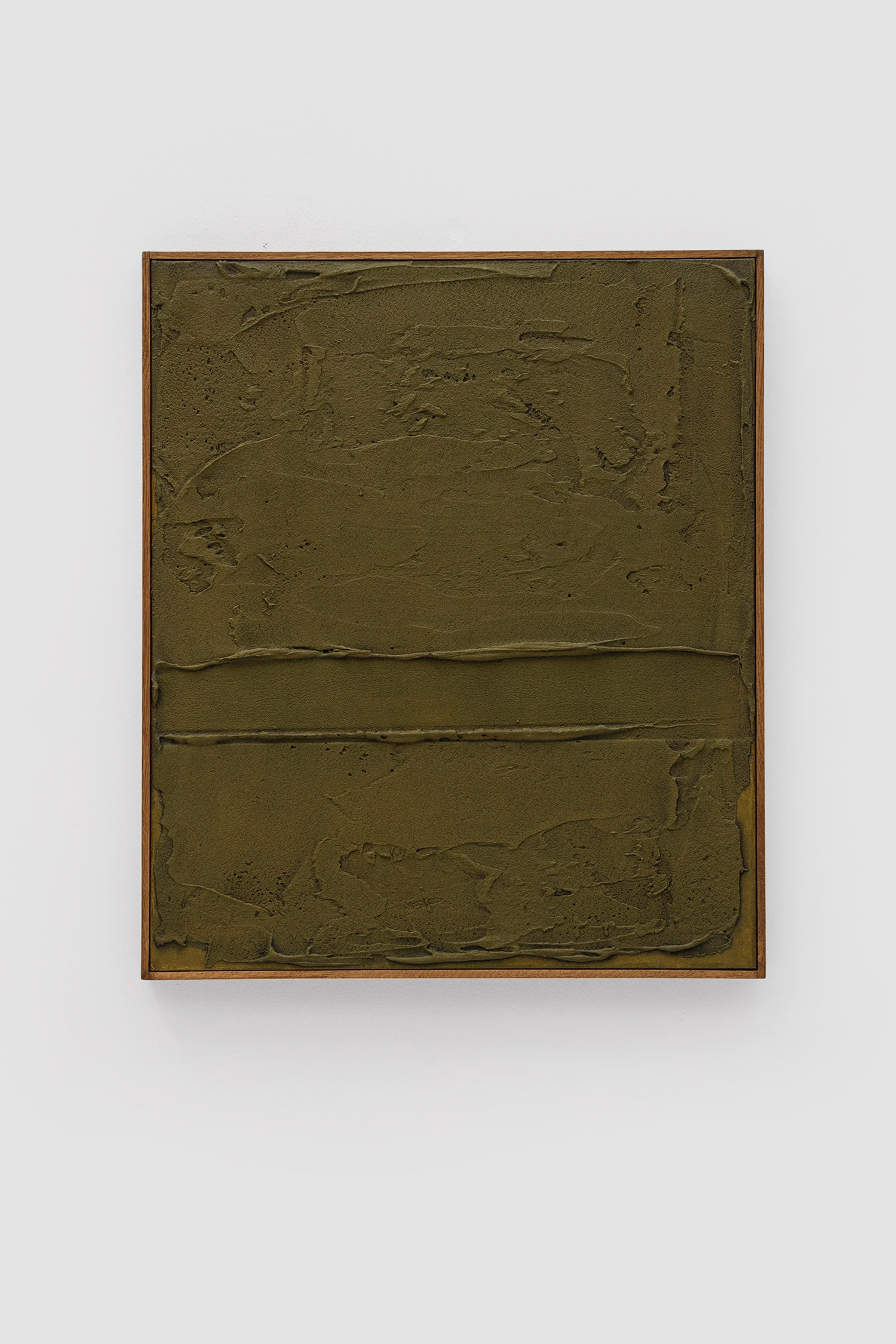 Antonia Ferrer, 22/110 Camino verde, 2022, Mixed media on canvas, 0.82 × 0.72 cm © The Artist, Image Courtesy Alzueta Gallery