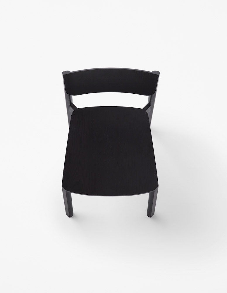 Minimalist Blade Chair by nendo