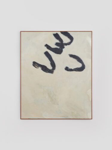 Nuria Maria, Black White, 2022, Painting, Acrylic on linen, 162 × 132 × 4 cm © The Artist, Image by Francis Gallery