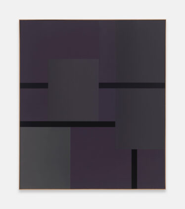 Ulrich Erben, Untitled (Defining the Infinite), Acrylic and pigment on canvas, 150 x 130 cm © Copyright the artist; Sies + Höke, Düsseldorf; Photo by Achim Kukulies Düsseldorf
