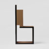 Generated minimalist chair design