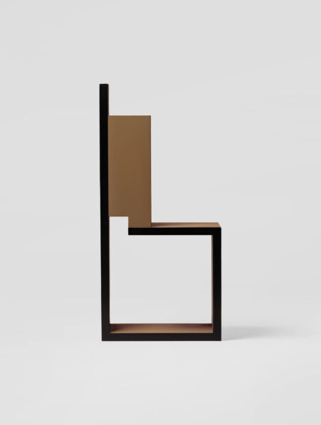 Generated minimalist chair design