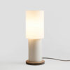 White minimalist table lamp | What makes design intuitive and what role do aesthetics play? Aesence