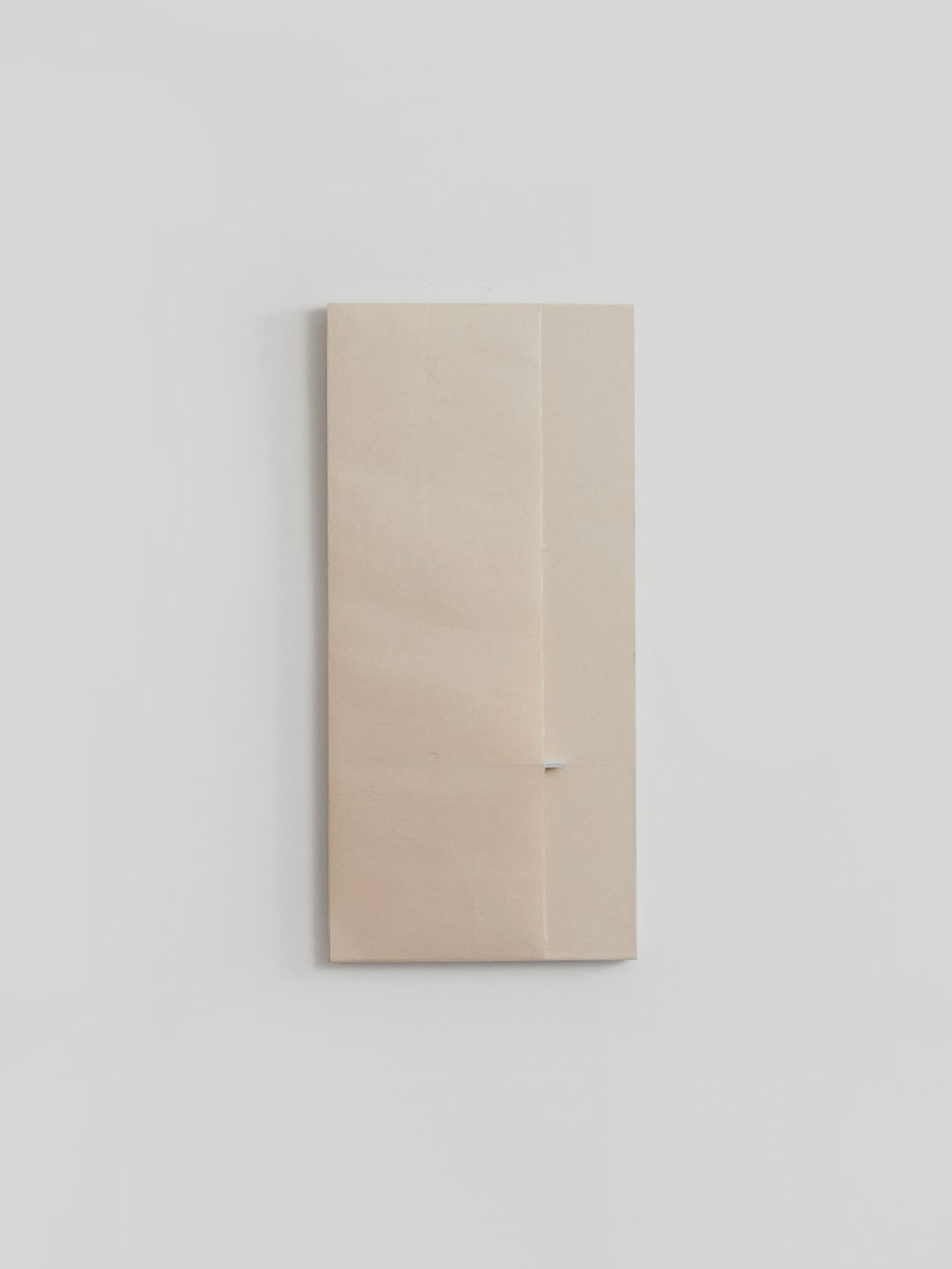 Yoona Hur, Passage III, 2022, Hanji and balsa wood on canvas, 36,3 x 79,3 x 3 cm © The Artist