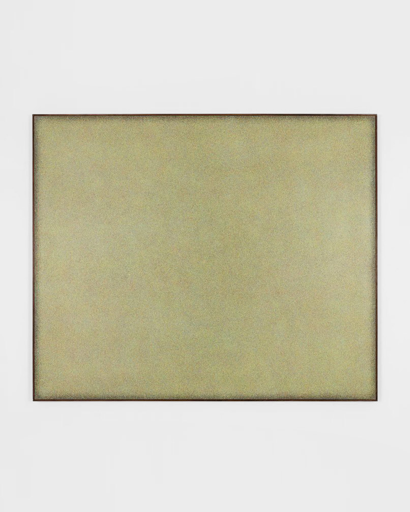 Paul Fägerskiöld, Untitled, 2013, acrylic on canvas with walnut frame, 204 x 244 cm © The Artist, Image Courtesy Galerie Nordenhake