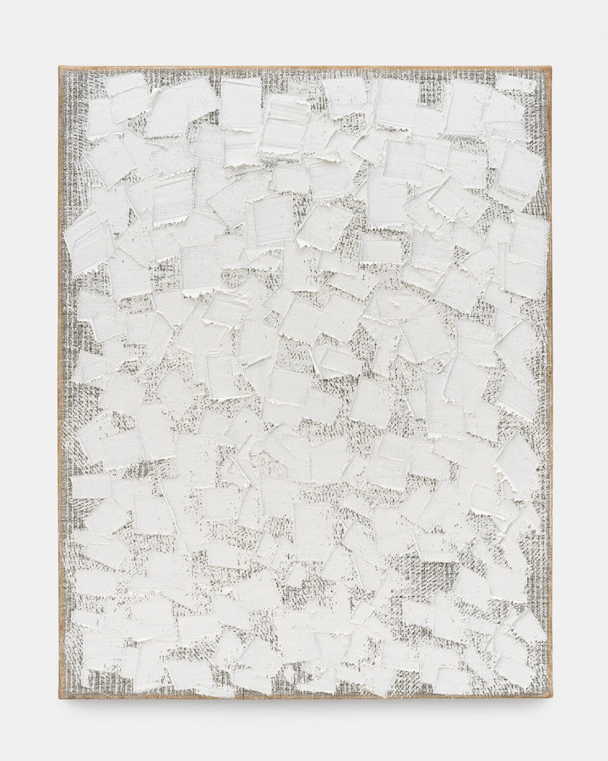 Ha Chong-hyun, Conjunction 22-58, 2022, Oil on hemp cloth, 117 × 91 cm © The Artist, Image Courtesy Almine Rech