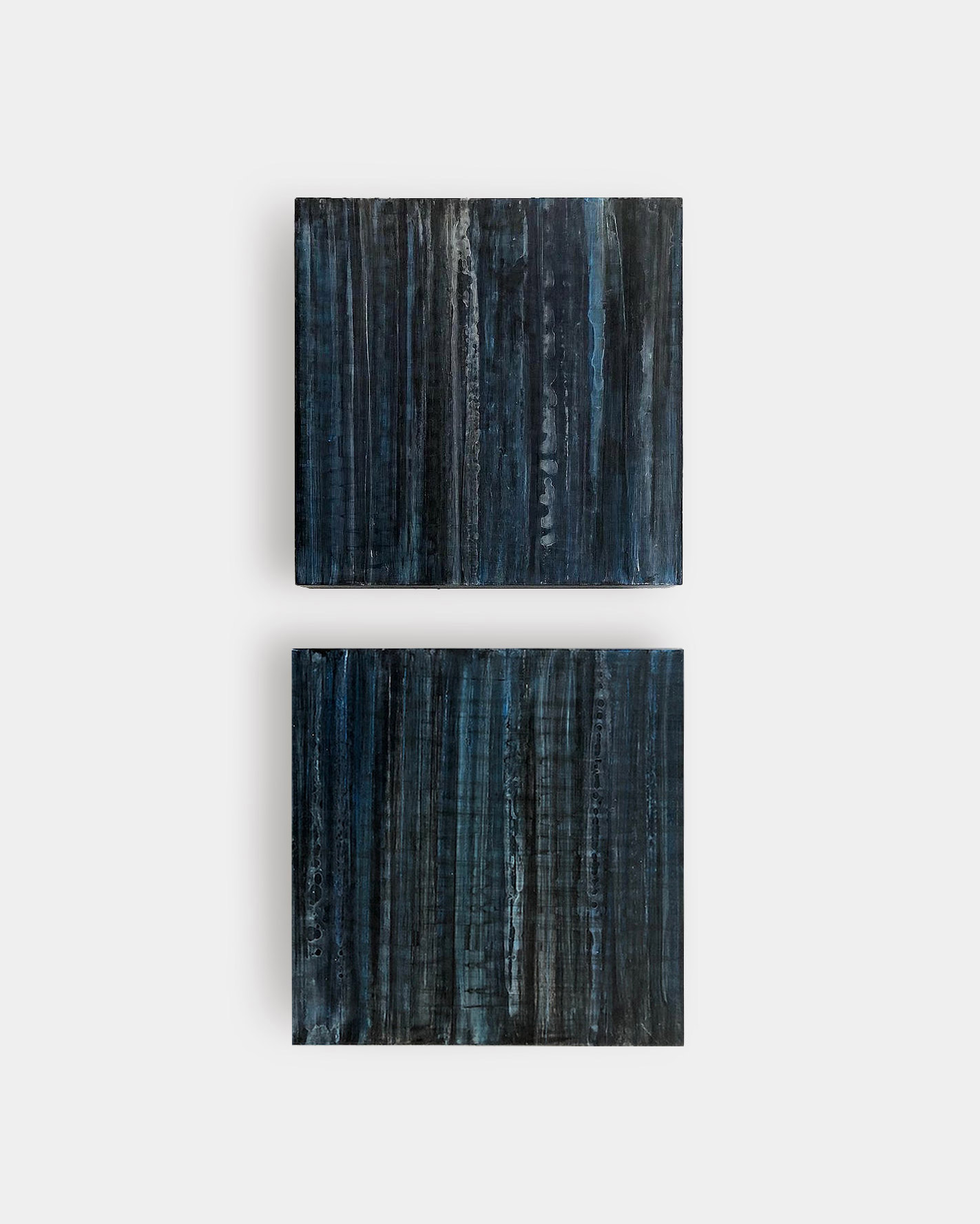 Ginny Fox, C23-5, 2023, acrylic on two panels, ca, 30,5 x 61 x 5 cm © The Artist