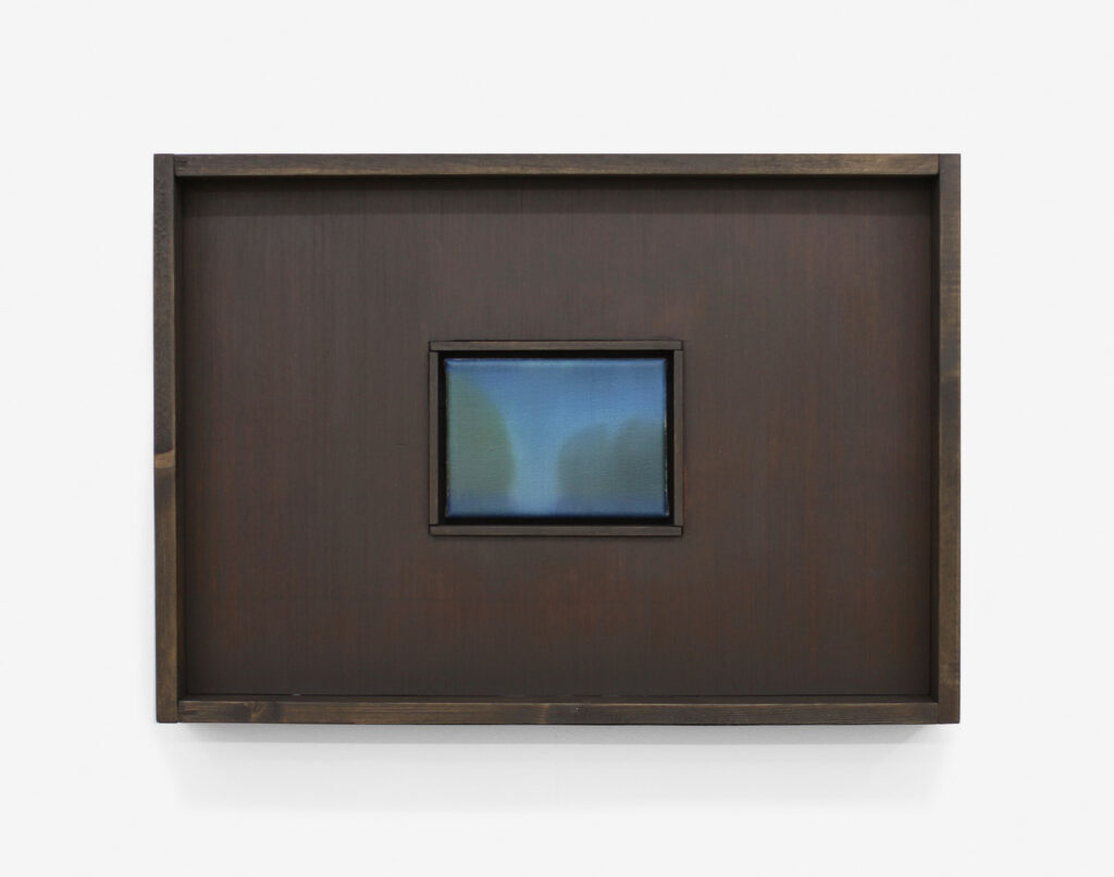 Tom Van Puyvelde, Transcience XXI, 2025, oil on canvas, 13x18 cm (45,5 x 64,5 cm including artist frame) © The Artist, Photography by We Document Art