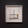 Piet Mondrian (1872 - 1944), Komposition mit Gelb (Composition with Yellow), 1930 on view at Museum Barberini , Photography by Sarah Dorweiler / Aesence