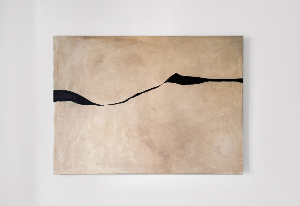 Alicia Gimeno, 031024, 2024, Acrylic on canvas, 130 × 180 × 4 cm © The Artist, Image Courtesy Escat Gallery