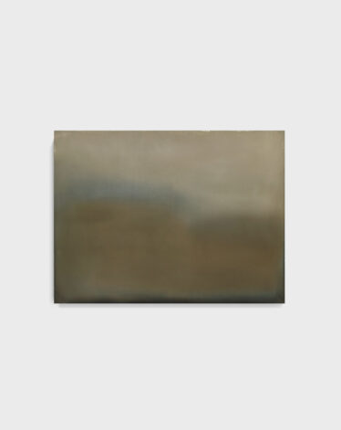 Ali Enache, You're Turning Into Something You Are Not, 2025, acrylic on raw canvas, 91,5 cm x 122 cm (36 x 48in) © The Artist