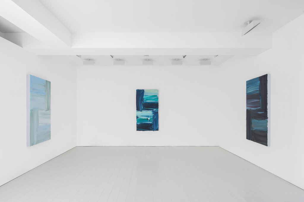 Installation View of Jason Martin: Folk Law at De Brock Gallery in Knokke, 2025 © The Artist, Image Courtesy De Brock Gallery