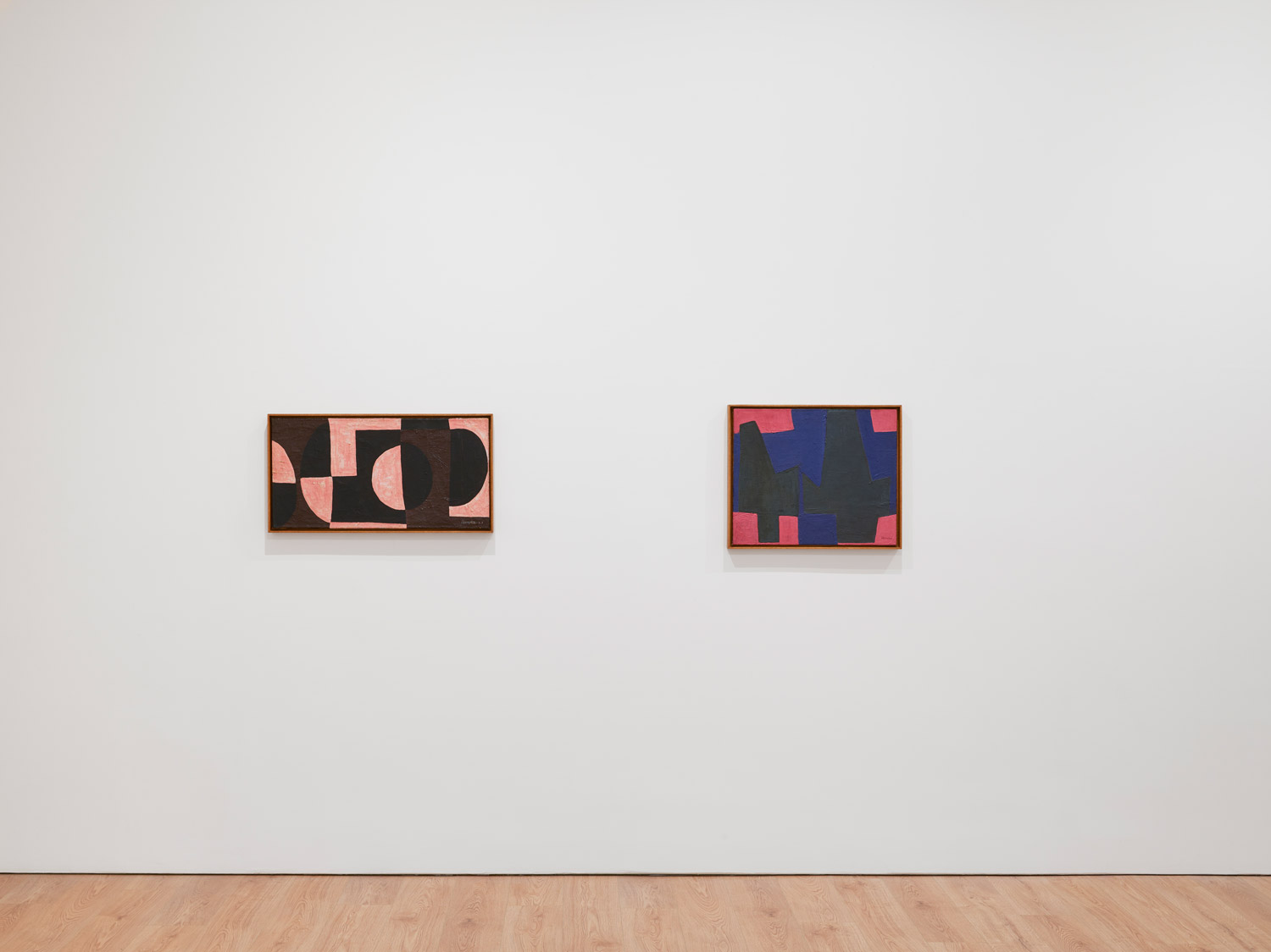 Exhibition view of ‘Carmen Herrera: The Paris Years, 1948 – 1953’ at Lisson Gallery, New York, 1 May – 1 August 2025 © Carmen Herrera, Courtesy Lisson Gallery