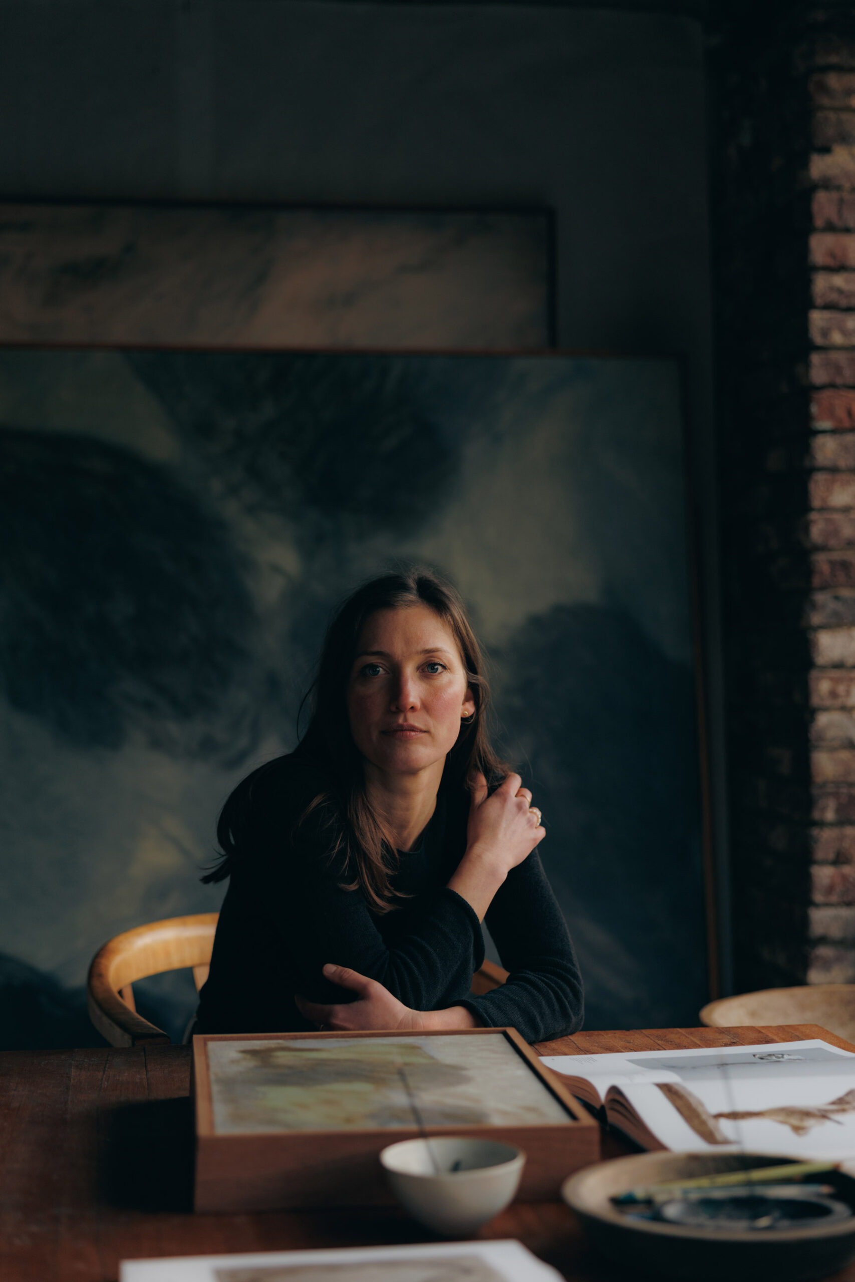 Portrait of Nuria Maria © Richard Gaston, Image Courtesy Cadogan Gallery