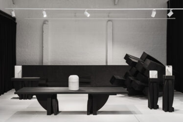 Installation View of Harry Morgan solo show hosted by designer Arno Declercq, curated by Modern Shapes Gallery © Photography Willem Van Puyenbroec - @willemvanpuyenbroeck