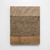 Clara Lemos, The Art of Silence #8, 2024, Acrylic, ink, spray paint, marble dust, gauze on canvas, 14” x 11” (approx. 35,6 cm x 28 ) © The Artist