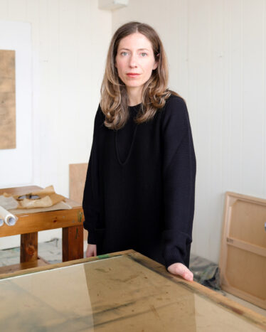 Krista Mezzadri in her studio. © The Artist