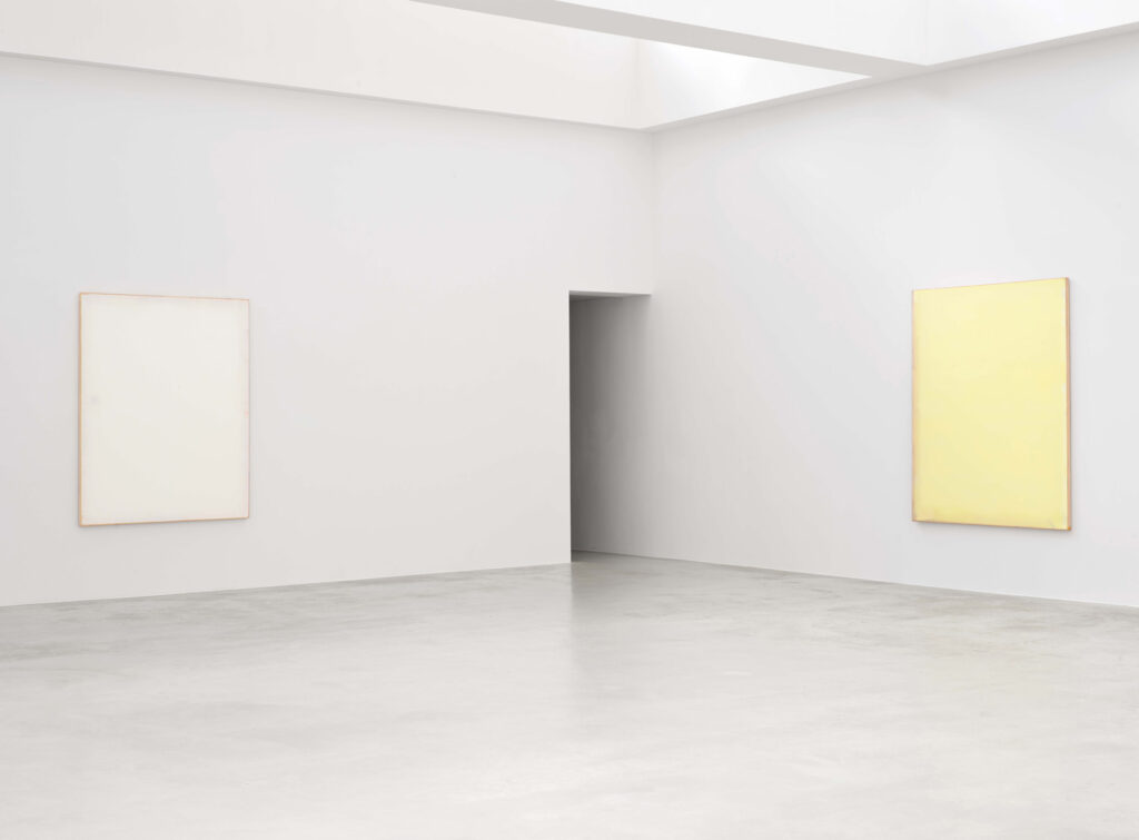 Installation View of Jaromír Novotný, Untitled (Unchosen Words) at Axel Vervoordt Gallery Wijnegem, 2025 © The Artist, Image Courtesy Axel Vervoordt Gallery Wijnegem